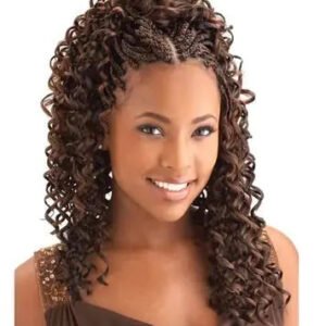 Extensions de cheveux bouclés