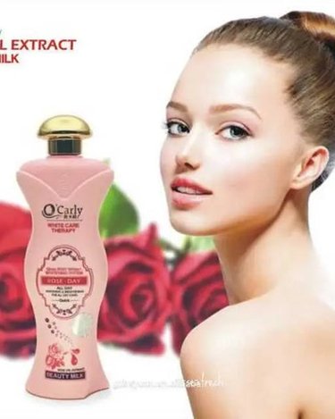 Lait de beauté à l'huile de rose