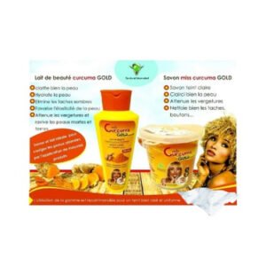 Lait de Beauté Curcuma GOLD