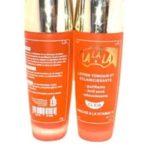 Lotion tonique éclaircissant LALALA soin pour la peau