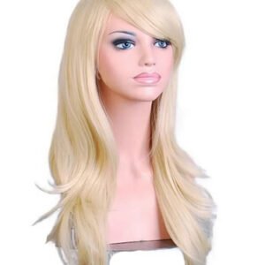 Perruque blonde longue