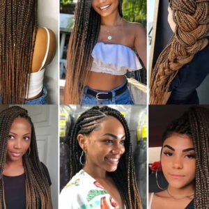 Extensions de cheveux tressés