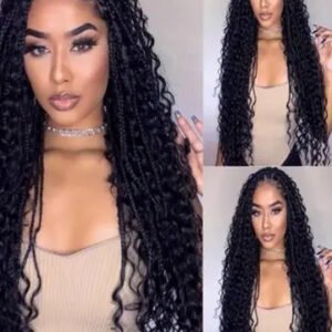 Extensions capillaires bouclées