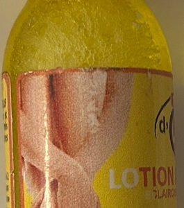 Lotion Jaune D'Oeuf