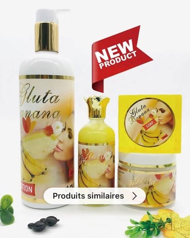 Gamme Gluta Teint banane