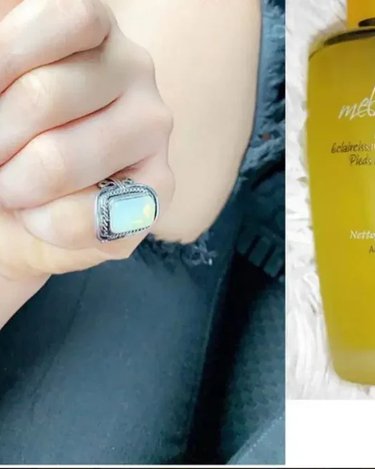 Lotion éclatante pour la peau