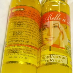 2 x Belle à point Goldene Hautpflegeöl Konzentriert