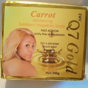 Savon exfoliant hygiénique Carrot